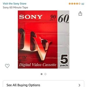 Sony Digital Video Cassette